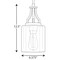 Progress Lighting Lassiter Collection Black One-Light Mini-Pendant P500208-031 - alternate 6